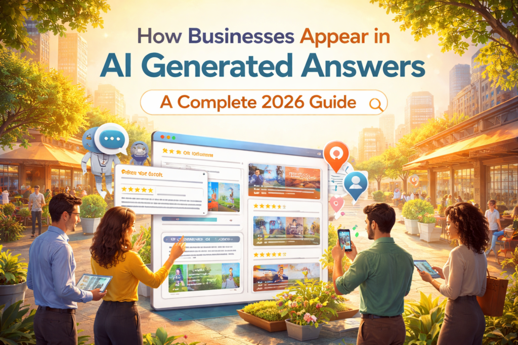 AI-driven business insights in modern cityscape