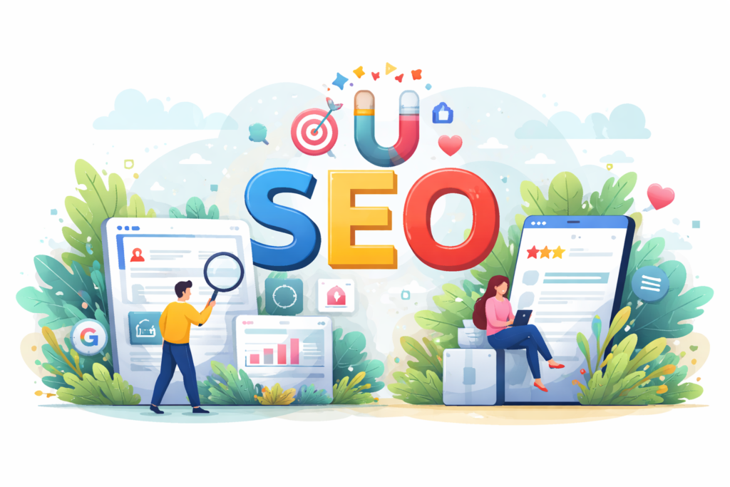 SEO analysis improving user experience and rankings