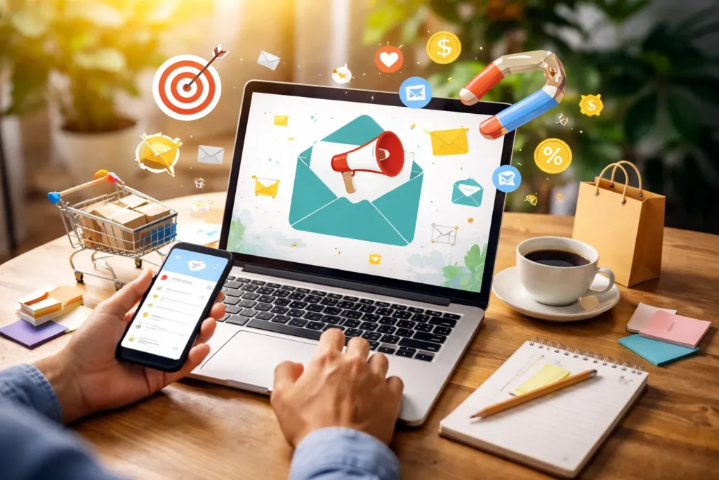 Targeted email campaign driving returning customer engagement