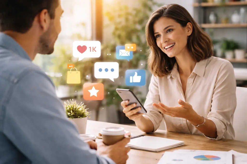 : Engaging customers through interactive communication