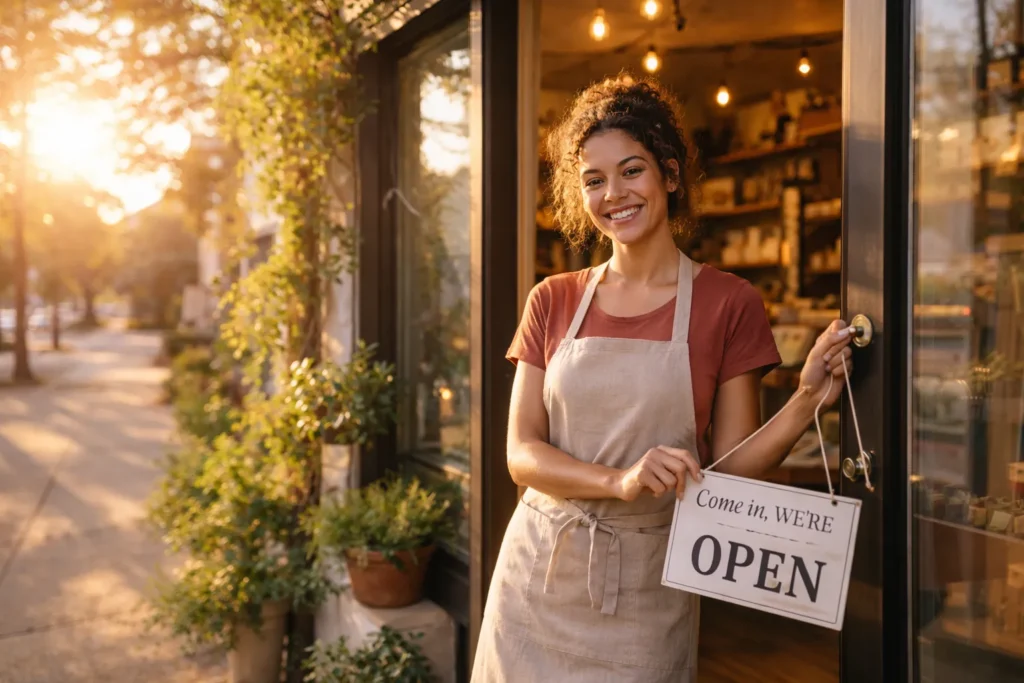 Rising stacked coins representing revenue growth