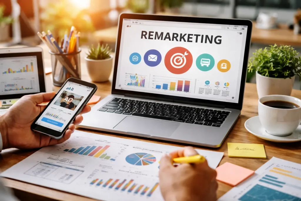 Remarketing strategy analysis on digital devices