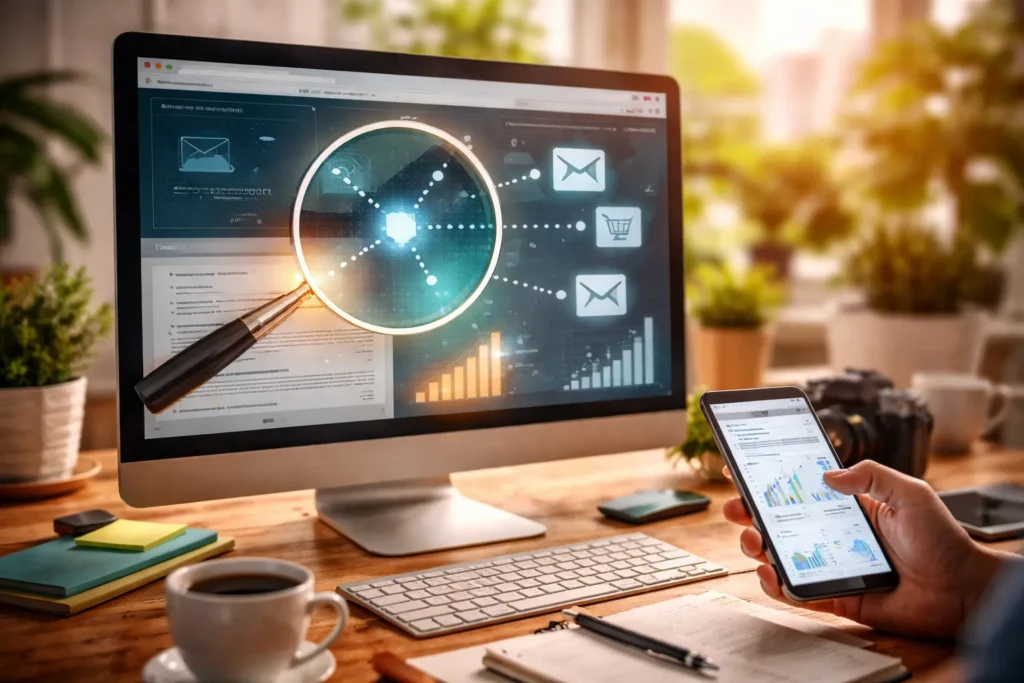 Tracking pixels visualized on digital devices