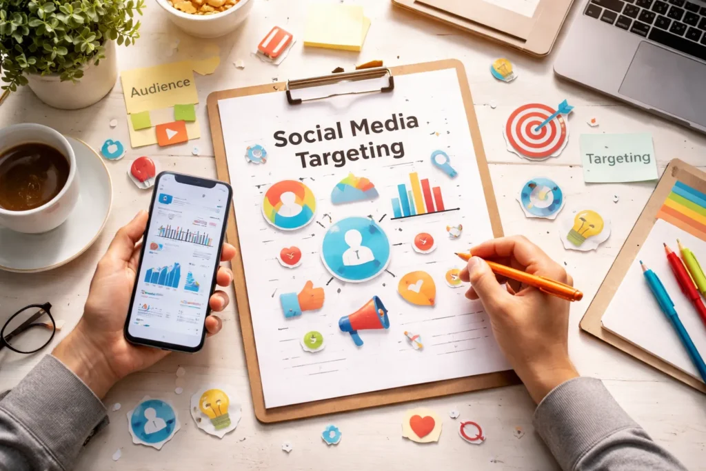 Social media audience analytics and targeting strategy