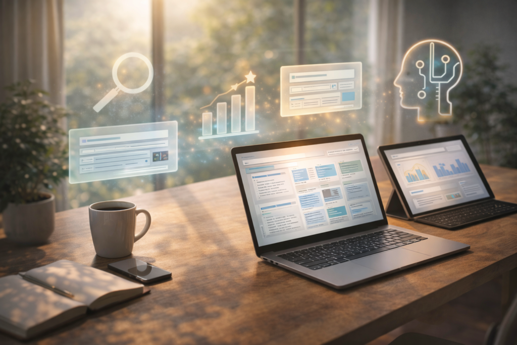 "AI transforming online search results"