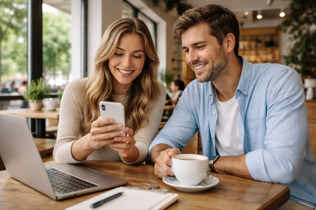 People checking AI search results