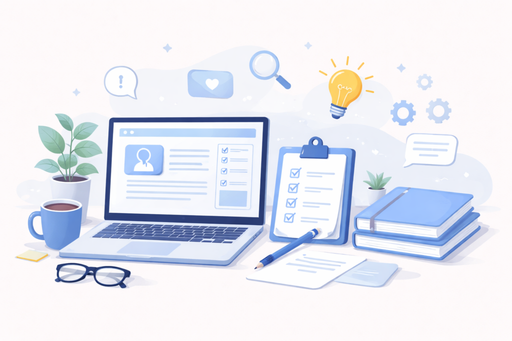 A curated list of top-rated blogs for professional content writers, featuring logos and website snapshots of leading industry resources.