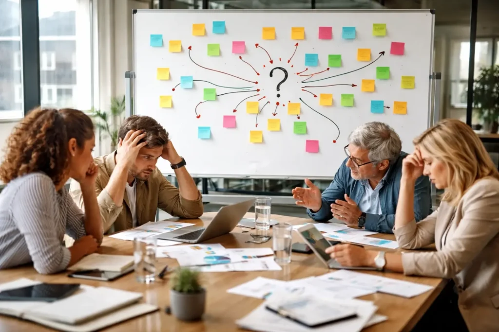 Team confused over unclear business planning