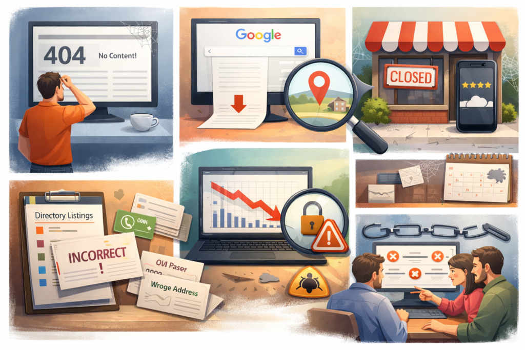 “Factors causing delayed local SEO results”