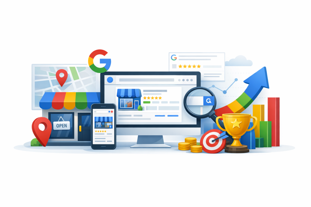 Google Business Profile optimization for local business visibility and growth