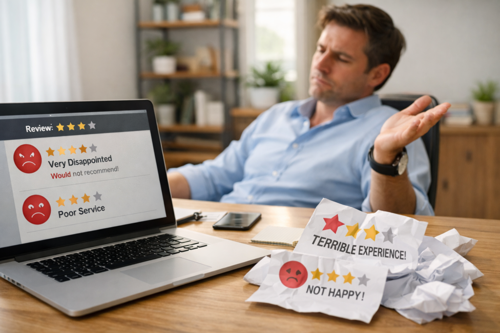 “Not responding to reviews reduces local rankings”