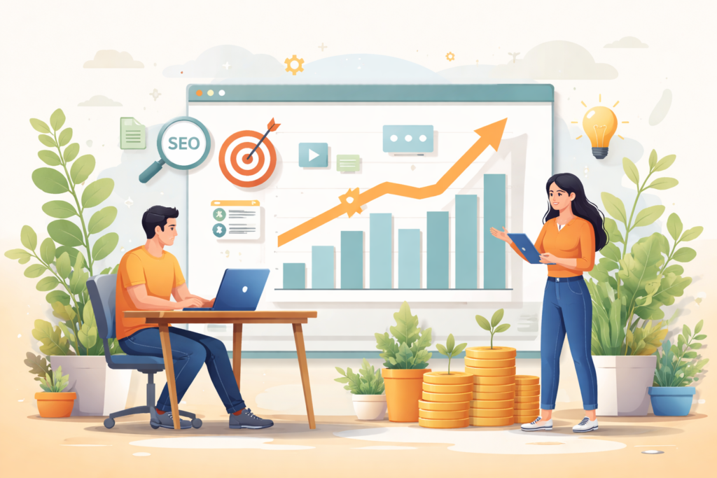 SEO boosts long-term content growth