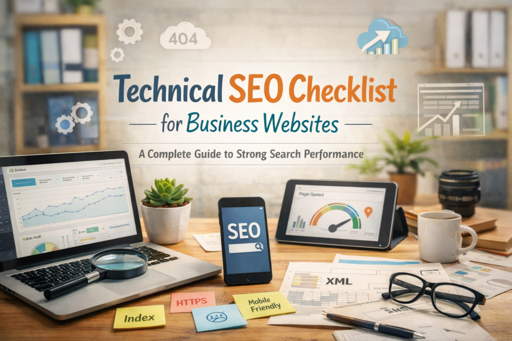 Technical SEO checklist for business websites