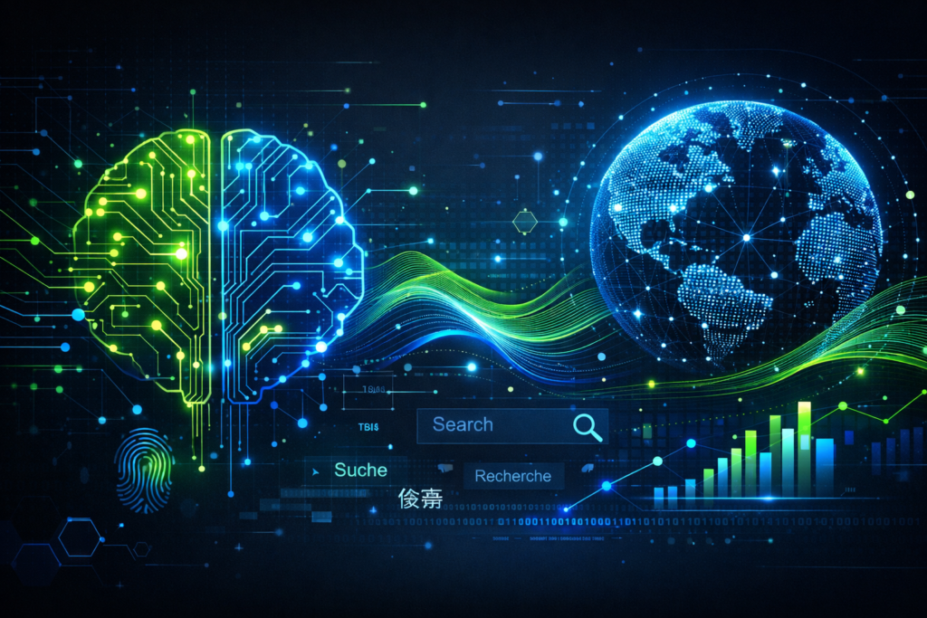 "Global technical SEO strategy for targeting multiple languages and international markets."