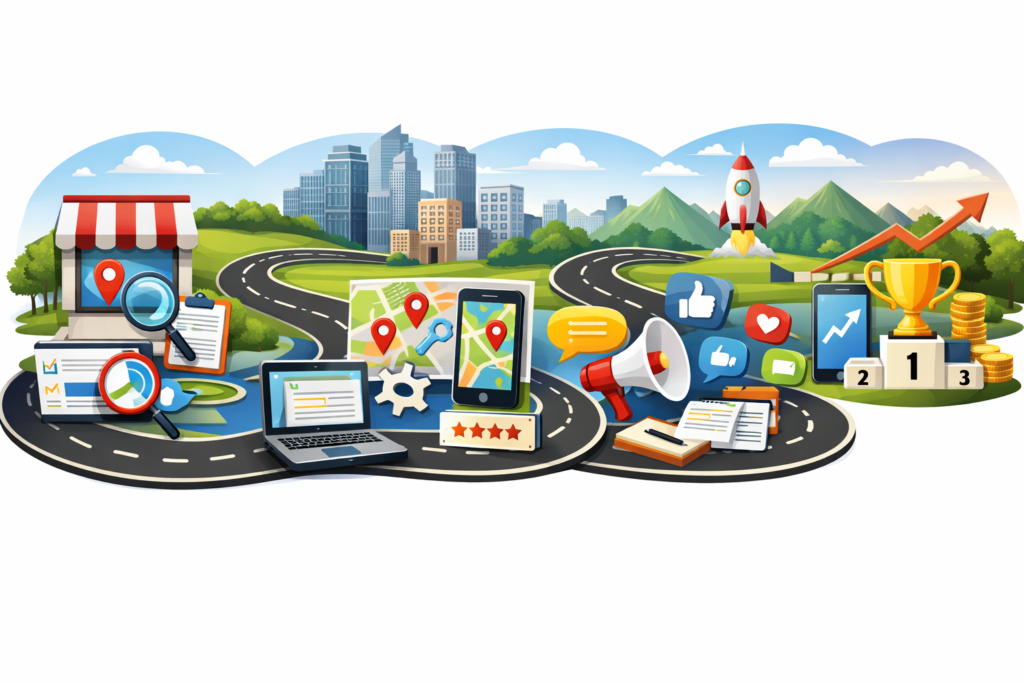 “Local SEO results timeline overview”