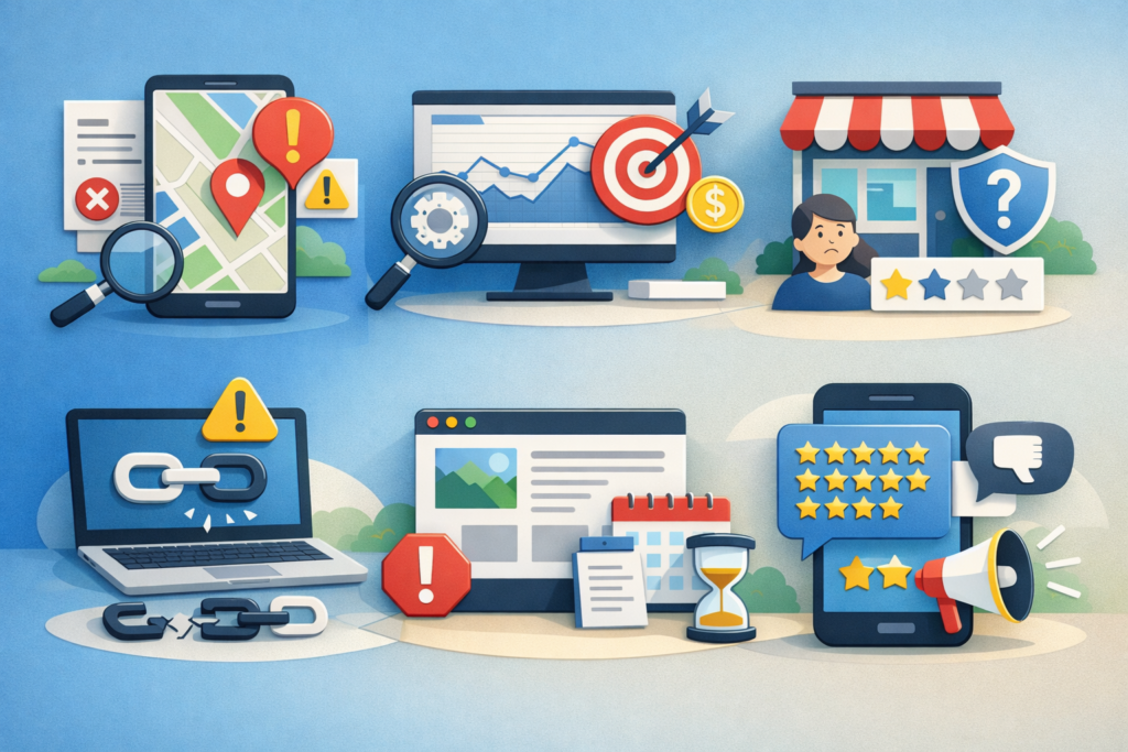 "Common Mistakes to Avoid local seo"