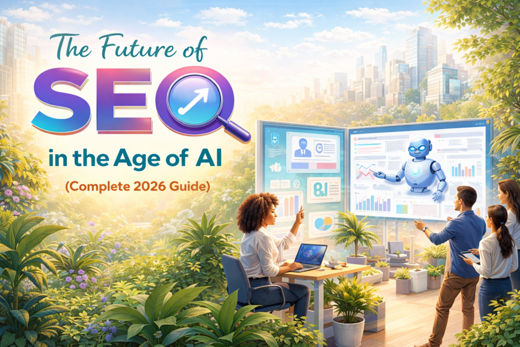 AI-driven SEO strategy in modern workspace