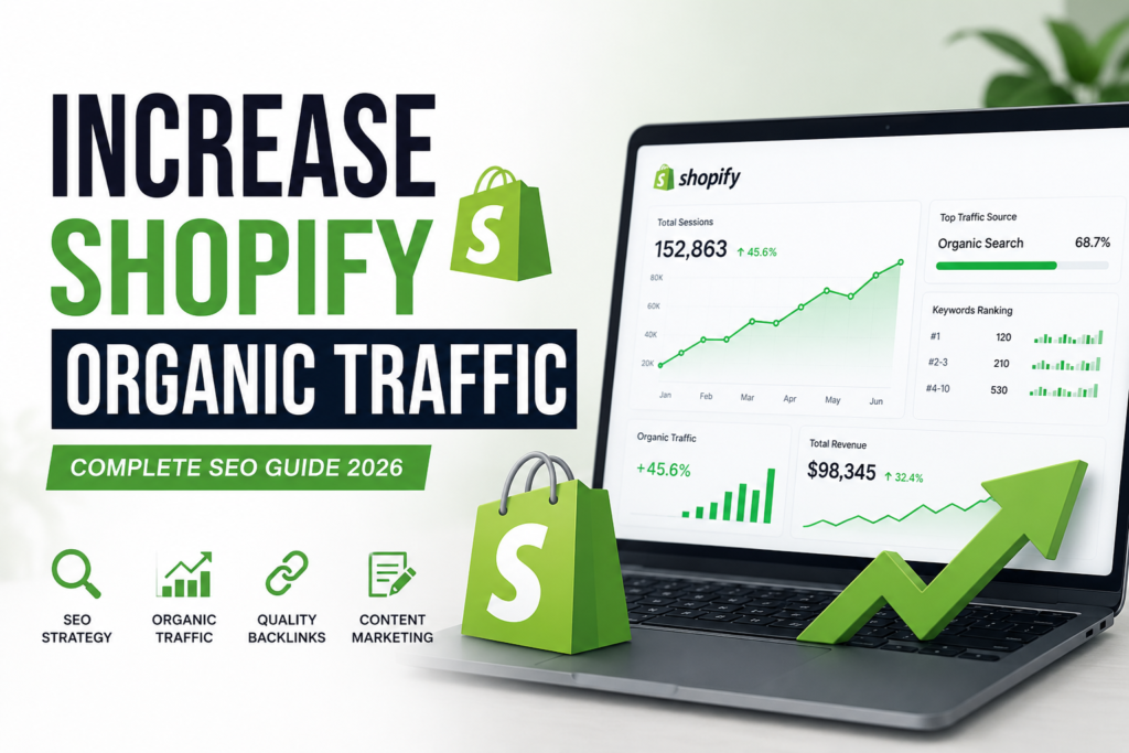 Increase Shopify Organic Traffic: The Complete 2026 SEO Guide